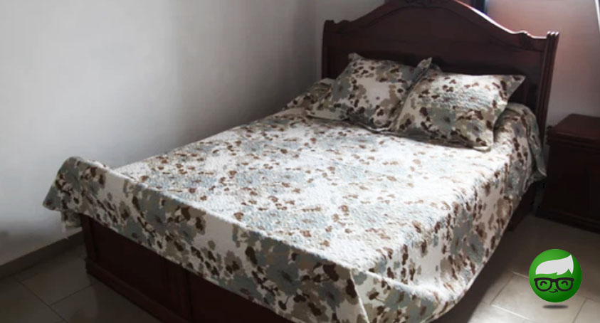 Chambre Argenté lit double 160 cm